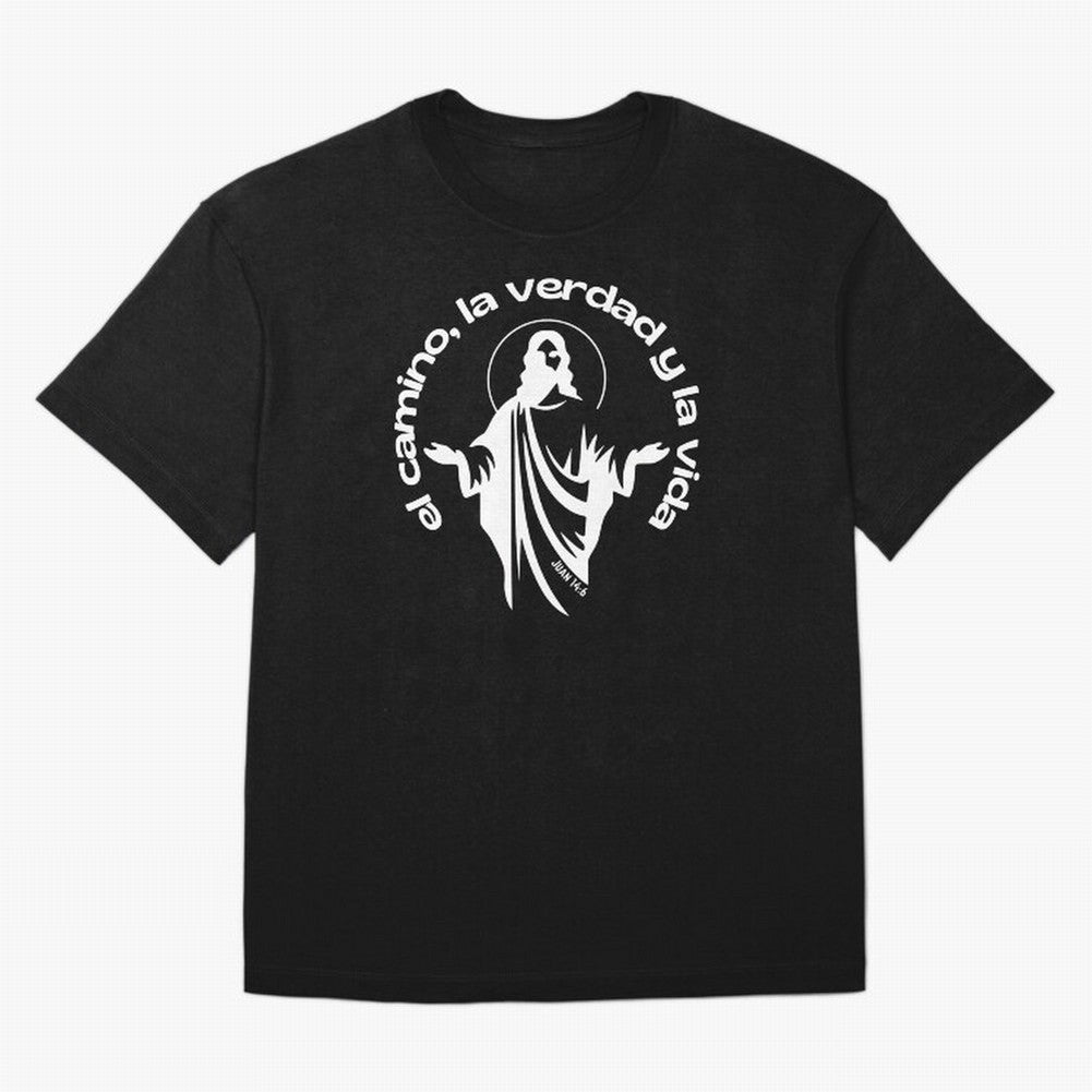 el camino, la verdad y la vida Oversized T-Shirt Relive Legendary Nights from Match Day Hype around FIFA World Cup 2026 Group Stage, Messi and Cristiano Ronaldo, Portugal, Spain and Germany, Championship Spirit, Famous Goals, Roaring Crowds and