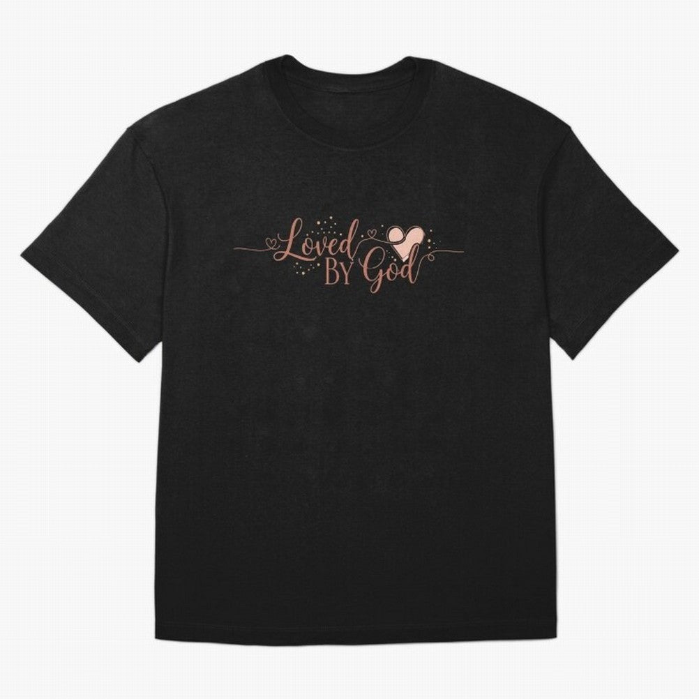 Loved by God Oversized T-Shirt Remember Iconic Moments from Global Football Passion for FIFA World Cup 2026 Group Stage, Made for Mbappe, Spain and Netherlands, Football Passion, Legendary Performances, Festival Vibes and Supporter Community; Built