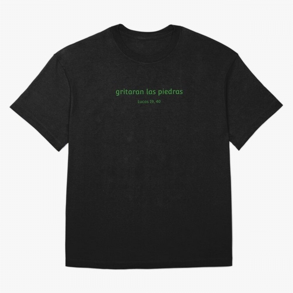 Piedras ¨C Cita b¨ªblica en espa?ol Oversized T-Shirt Bring FIFA World Cup 2026 USA Canada Mexico for Fans of Haaland and Mbappe and Portugal, Spain and Germany, Bringing Champion Mindset, Group Stage Buzz, Knockout Tension and Passionate Fan