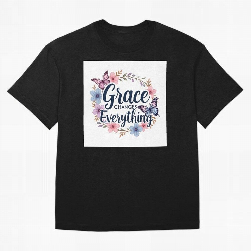 Grace Changes Everything T Shirt Oversized T-Shirt Celebrate Football Dreams Across FIFA World Cup 2026 Group Stage Featuring Mbappe, Spain and Netherlands Energy, Soccer Culture, Superstar Moments, National Team Dreams and Competitive Fire;