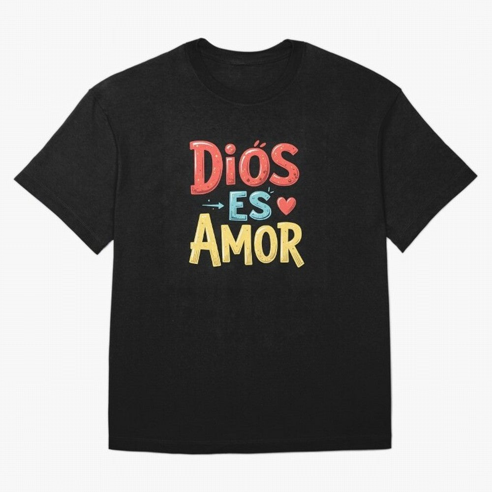 Dios Es Amor T Shirt Oversized T-Shirt Bring Legendary Rivalry Energy to FIFA World Cup 2026 for Fans of CR7 and Germany, Bringing Vintage Soccer Flavor, Modern Football Stars, National Flags and Final Night Emotion; Ideal for Football Dads,