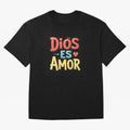 Dios Es Amor T Shirt Oversized T-Shirt Bring Legendary Rivalry Energy to FIFA World Cup 2026 for Fans of CR7 and Germany, Bringing Vintage Soccer Flavor, Modern Football Stars, National Flags and Final Night Emotion; Ideal for Football Dads,