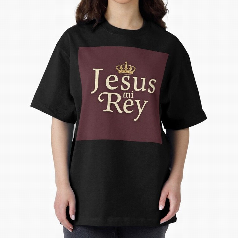 Jesus Mi Rey T Shirt Oversized T-Shirt Fuel FIFA World Cup 2026 Featuring Haaland and Mbappe, England and Germany Energy, Stadium Memories, Football Loyalty, International Chants and Championship Tradition; Ideal for Passionate Fans Who Love
