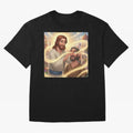 Jesus cure the blind Oversized T-Shirt Celebrate Supporters United by the FIFA World Cup 2026 Journey through Messi, CR7 and Mbappe Highlights, Portugal Pride, Stadium Memories, Football Loyalty, International Chants and Championship Tradition;