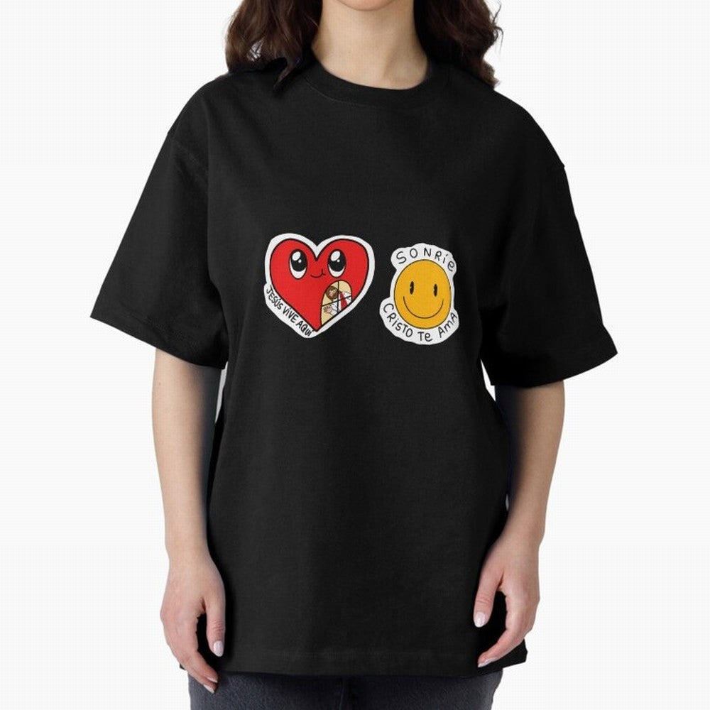 Jesus Vive Aqu Oversized T-Shirt Live the Energy of Match Day Hype around FIFA World Cup 2026, Haaland and Mbappe, Portugal, Tournament Hype, Historic Matchups, Family Viewing Parties and Global Sports Pride; Perfect for People Who Love Argentina,