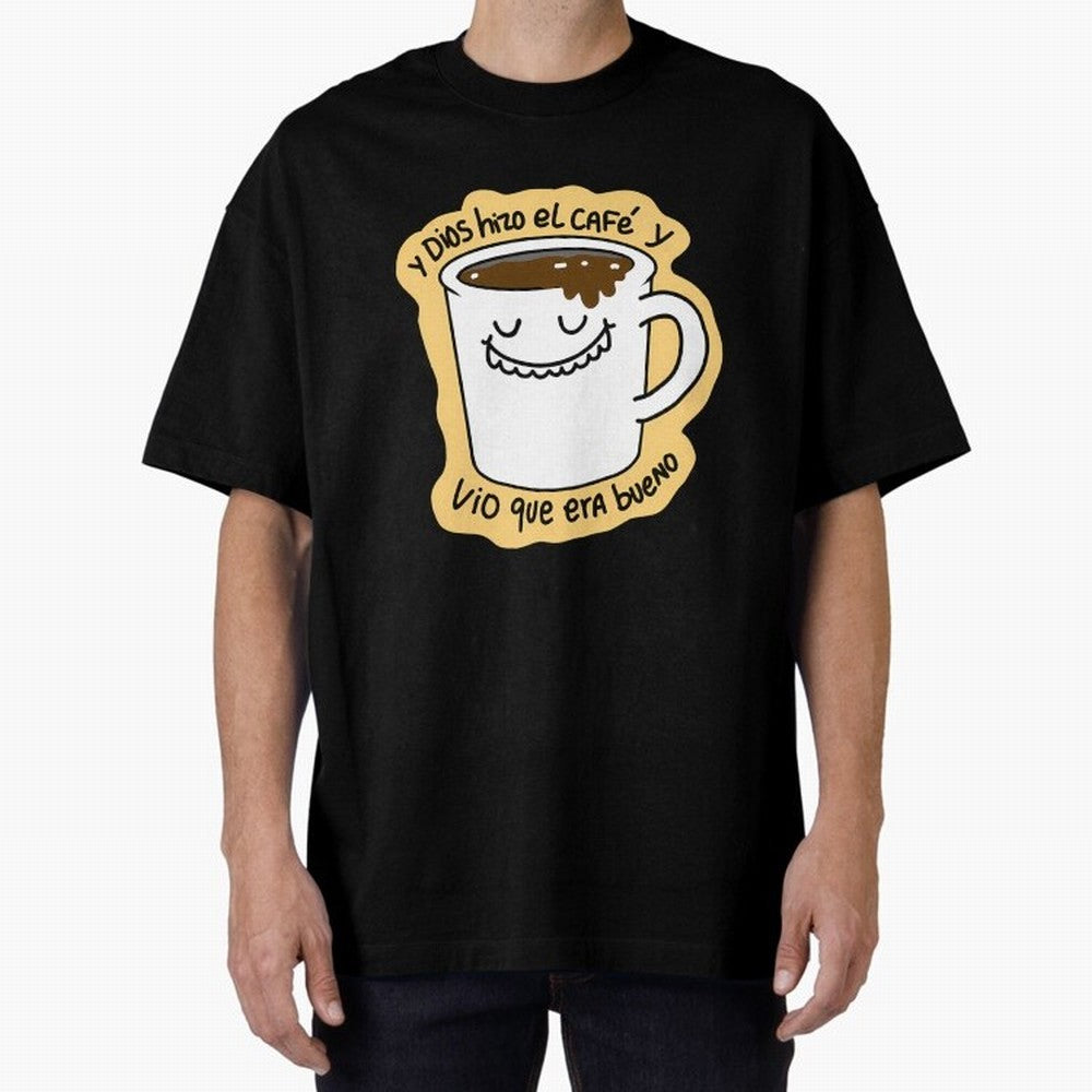 Y Dios Hizo El Caf Y Vio Que Era Bueno Oversized T-Shirt Bring Bold Fan Energy to FIFA World Cup 2026 Spirit, Built around England, France and Netherlands, Neymar, Soccer Culture, Superstar Moments, National Team Dreams and Competitive Fire; Great