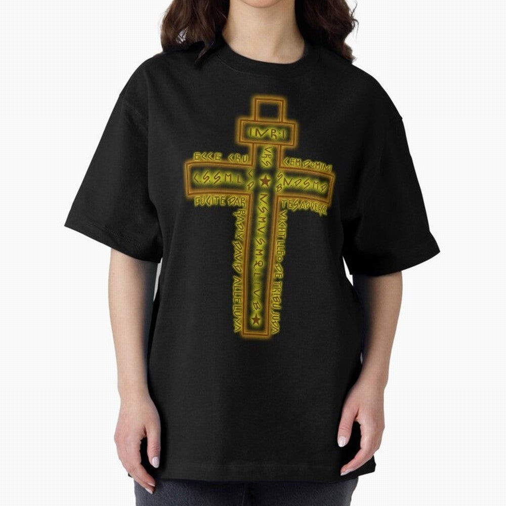Cruz del Santo Padre Benito Color Oversized T-Shirt Bring Trophy Dreams to the FIFA World Cup 2026 Group Stage Journey through Haaland Highlights, England and Germany Pride, Game Day Rituals, Football Legends, Country Pride and the Road to the
