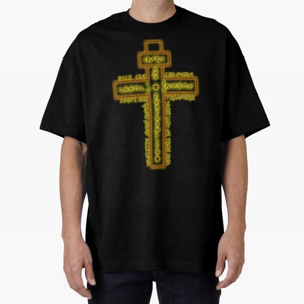 Cruz del Santo Padre Benito Color Oversized T-Shirt Bring Trophy Dreams to the FIFA World Cup 2026 Group Stage Journey through Haaland Highlights, England and Germany Pride, Game Day Rituals, Football Legends, Country Pride and the Road to the
