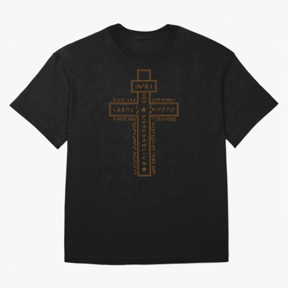 Cruz del Santo Padre Benito 2 Oversized T-Shirt Live the Energy of FIFA World Cup 2026 Group Stage Spirit, Connected to Germany, Messi, Neymar and Mbappe, Football History, Final Match Energy, Crowd Noise and Once in a Lifetime Moments; Created for