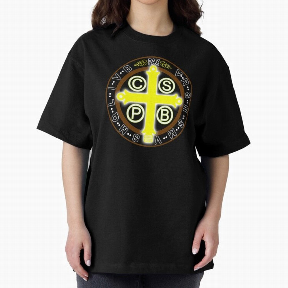 Medalla de San Benito Color Back Oversized T-Shirt Bring Retro Soccer Energy to the FIFA World Cup 2026 USA Canada Mexico Journey through CR7 Highlights, Argentina Pride, Championship Spirit, Famous Goals, Roaring Crowds and International Football