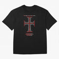 Cruz Ang¨¦lica de Santo Tom¨¢s de Aquino Red n White Oversized T-Shirt Show Passion for the Stars of FIFA World Cup 2026 Group Stage for Fans of CR7 and Spain and Netherlands, Bringing Global Supporter Spirit, Legendary Goals, National Colors and