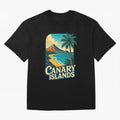 Tropical Shoreline of the Canary Islands Spain Oversized T-Shirt Bring Supporter Culture to Match Day Hype around FIFA World Cup 2026, Messi, Neymar and Mbappe, France and Portugal, Fan Favorite Moments, National Team Passion, Big Match Drama and