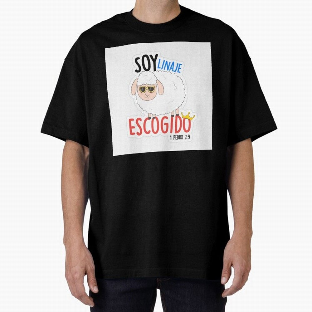 Soy Linaje Escogido - Sticker Cristiano Oversized T-Shirt Bring Legendary Rivalry Energy to FIFA World Cup 2026 Celebrating Messi and Cristiano Ronaldo, Spain and Netherlands Energy, Retro Football Energy, Iconic Rivalries, Trophy Chase Drama and