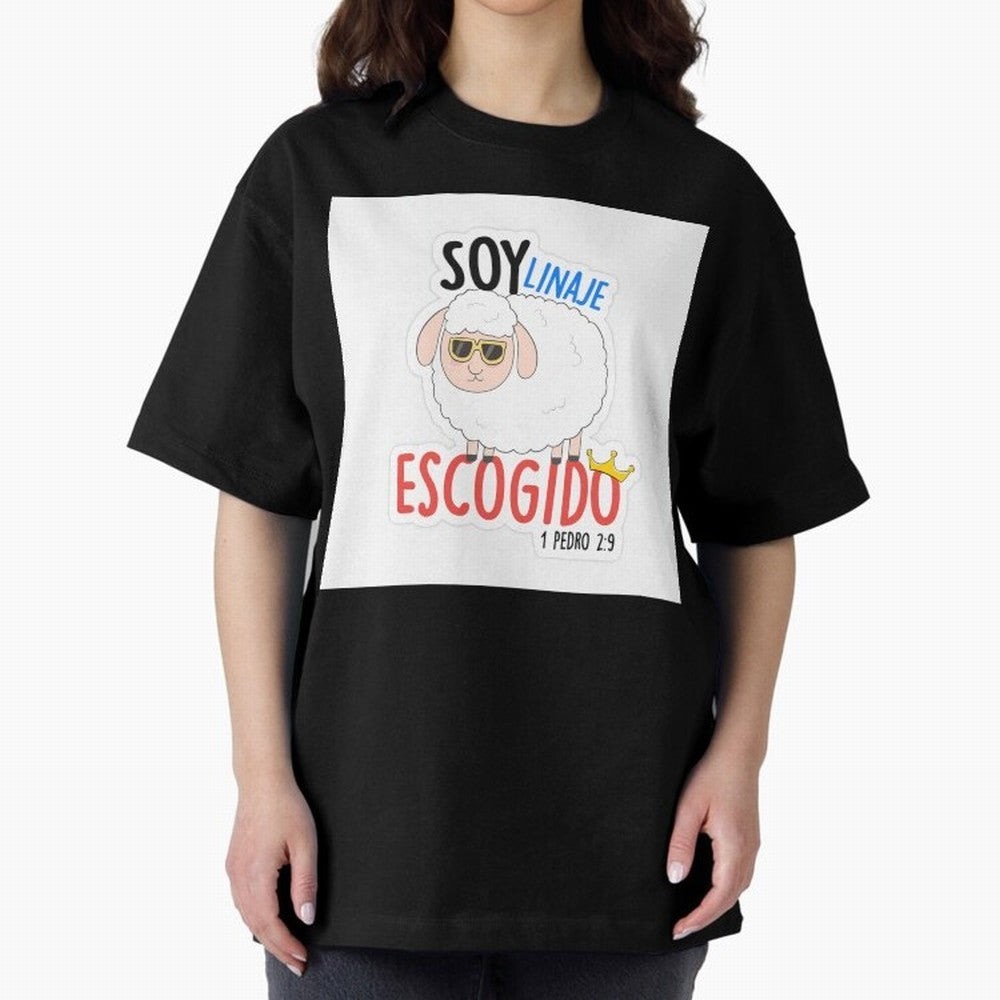 Soy Linaje Escogido - Sticker Cristiano Oversized T-Shirt Bring Legendary Rivalry Energy to FIFA World Cup 2026 Celebrating Messi and Cristiano Ronaldo, Spain and Netherlands Energy, Retro Football Energy, Iconic Rivalries, Trophy Chase Drama and