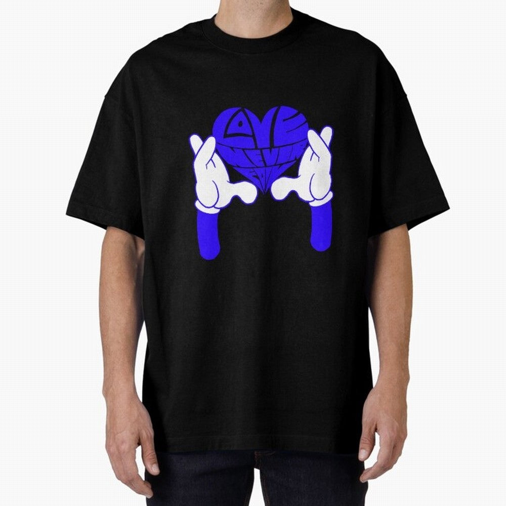 Love Never Fails ¨C Heart Calligram Oversized T-Shirt Back the Journey through Match Day Hype around FIFA World Cup 2026 Group Stage, Neymar, Haaland and Cristiano Ronaldo, Argentina, Retro Football Energy, Iconic Rivalries, Trophy Chase Drama and