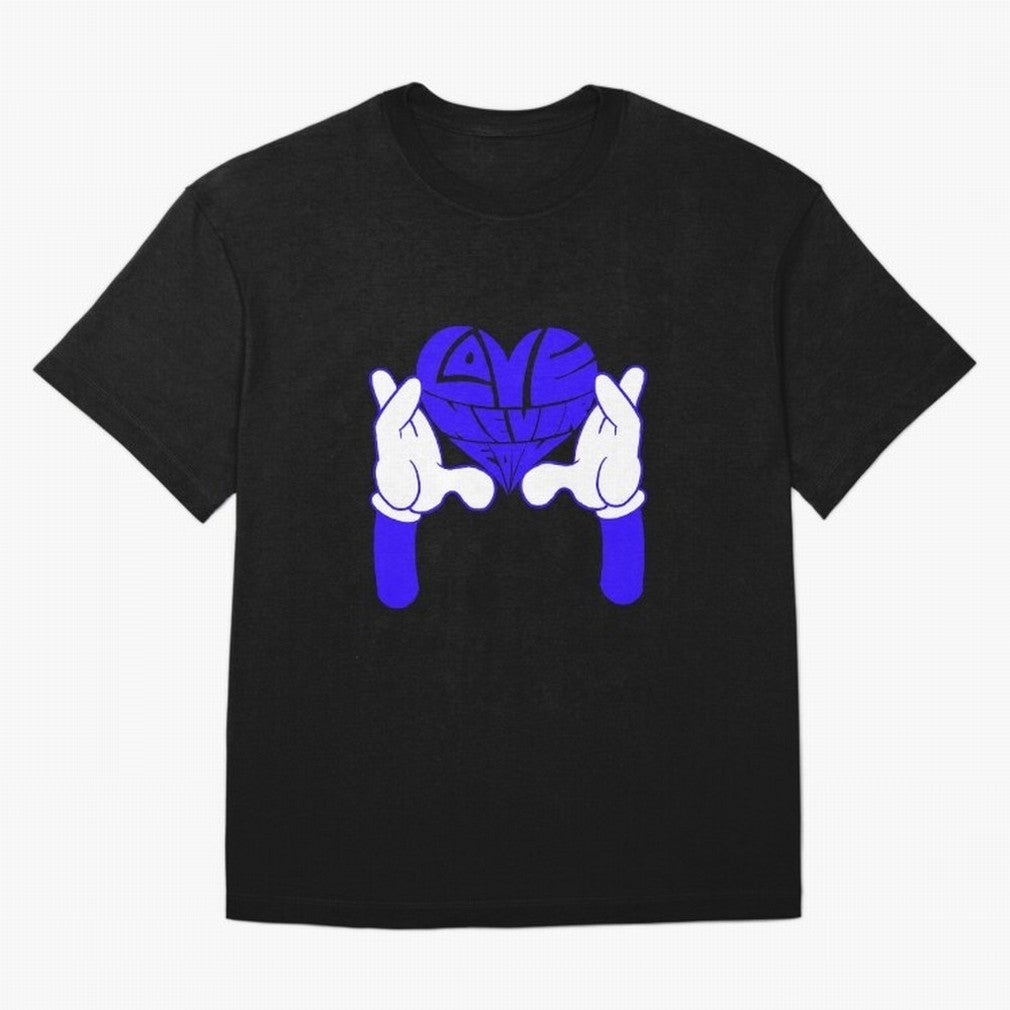 Love Never Fails ¨C Heart Calligram Oversized T-Shirt Back the Journey through Match Day Hype around FIFA World Cup 2026 Group Stage, Neymar, Haaland and Cristiano Ronaldo, Argentina, Retro Football Energy, Iconic Rivalries, Trophy Chase Drama and