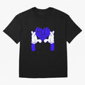Love Never Fails ¨C Heart Calligram Oversized T-Shirt Back the Journey through Match Day Hype around FIFA World Cup 2026 Group Stage, Neymar, Haaland and Cristiano Ronaldo, Argentina, Retro Football Energy, Iconic Rivalries, Trophy Chase Drama and