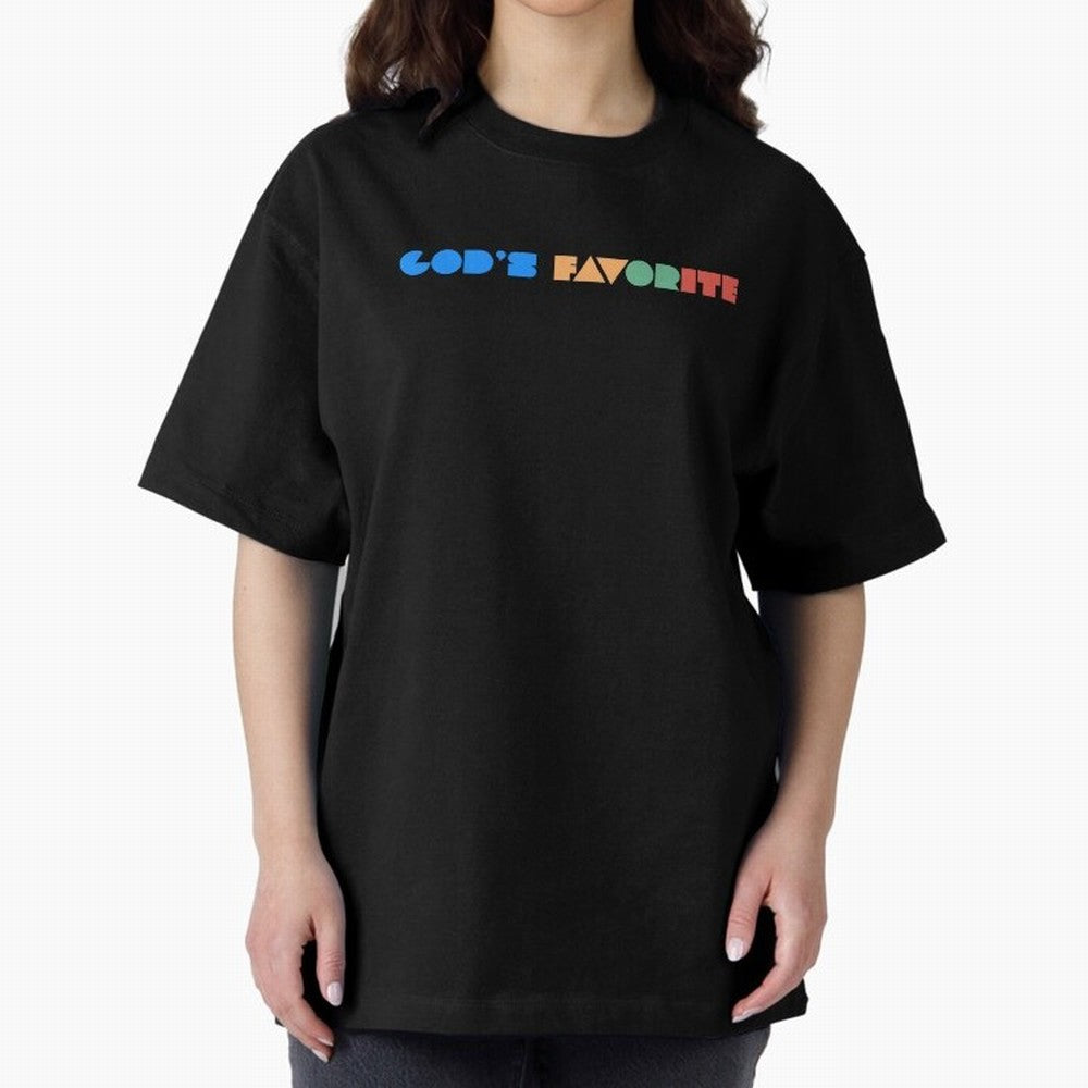 God's Favorite Oversized T-Shirt Celebrate the Magic of Match Day Hype around FIFA World Cup 2026 USA Canada Mexico, Neymar, Haaland and Cristiano Ronaldo, England and Germany, Tournament Hype, Historic Matchups, Family Viewing Parties and Global