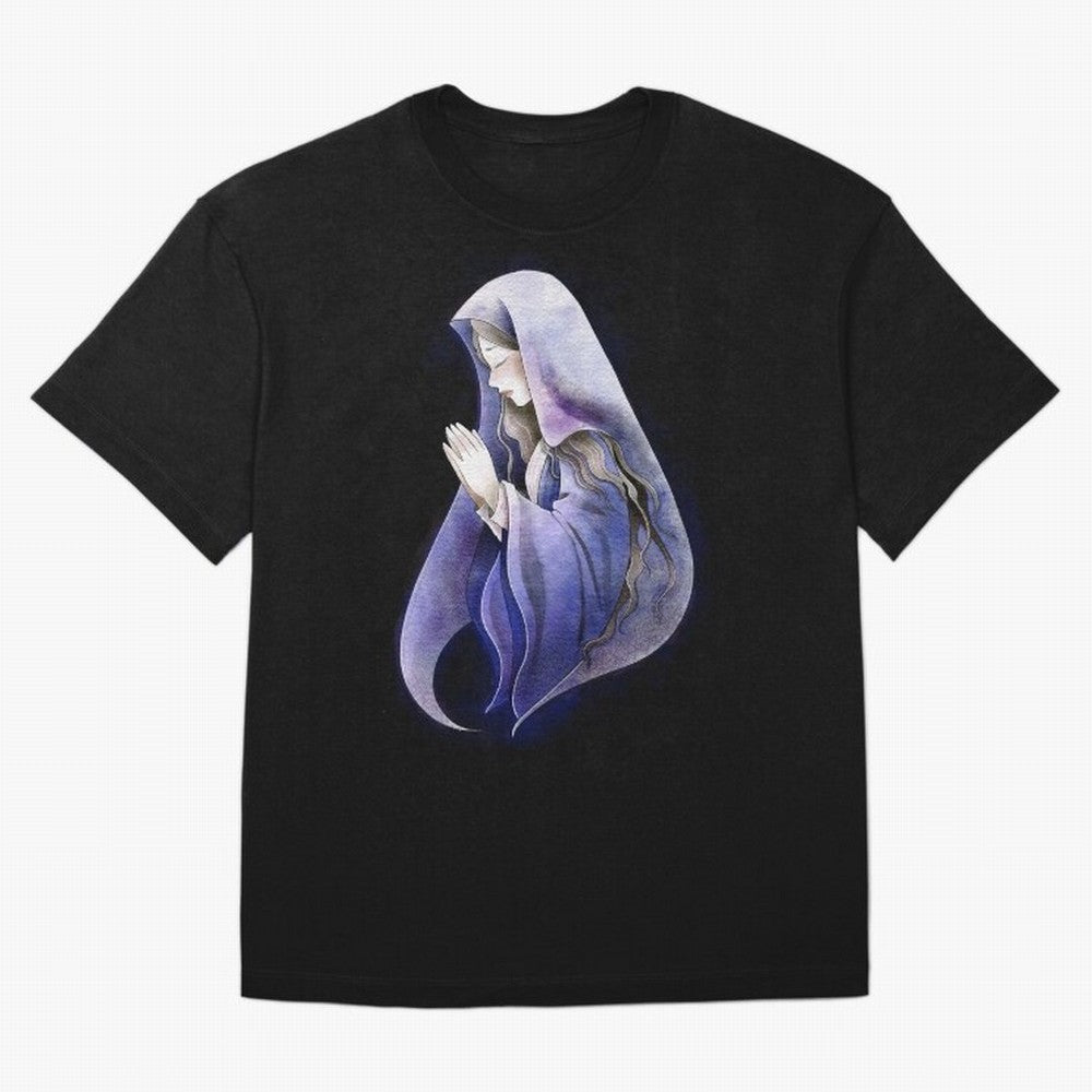 Holy Mary, Mother of God Oversized T-Shirt Celebrate Global Football Passion for FIFA World Cup 2026 Group Stage, with Messi, Neymar and Mbappe, Brazil, Portugal and Argentina, Champion Mindset, Group Stage Buzz, Knockout Tension and Passionate Fan
