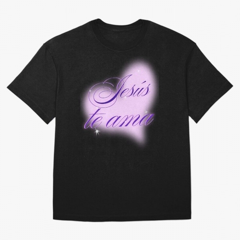 Spanish, Jesus Loves You, Jes¨²s te ama, John 3:16 Oversized T-Shirt Build FIFA World Cup 2026 Made for Mbappe and Neymar, Germany Energy, Vintage Soccer Flavor, Modern Football Stars, National Flags and Final Night Emotion; Ideal for Passionate