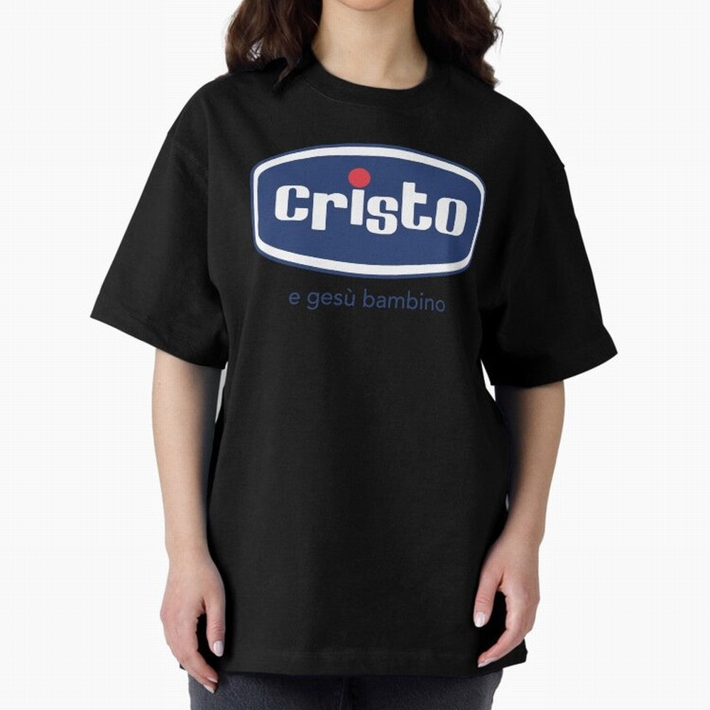 Cristo e ges¨´ bambino ? Oversized T-Shirt Relive Legendary Nights from FIFA World Cup 2026 USA Canada Mexico Made for CR7 and Messi, Spain Energy, Global Supporter Spirit, Legendary Goals, National Colors and Tournament Celebration; Ideal for