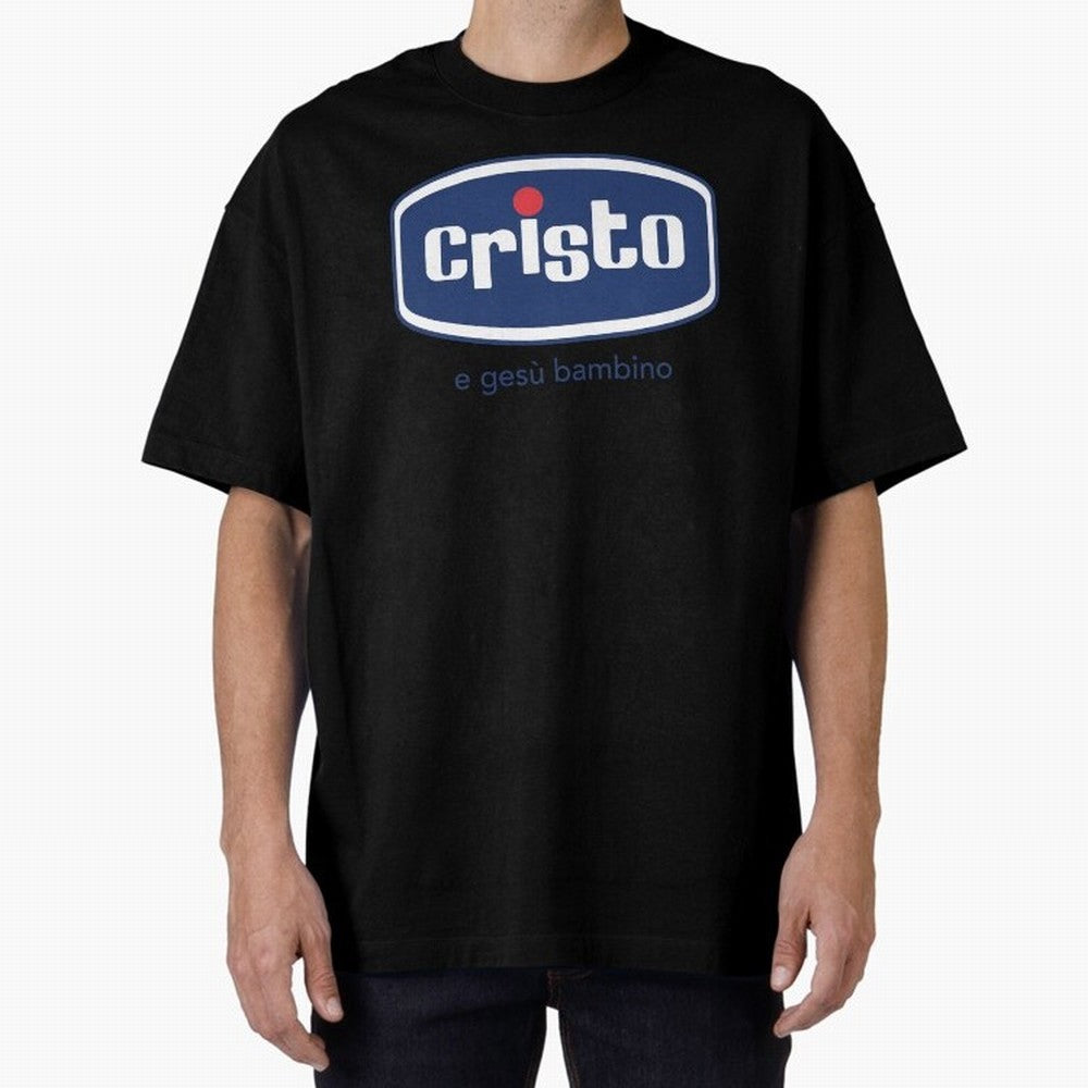 Cristo e ges¨´ bambino ? Oversized T-Shirt Relive Legendary Nights from FIFA World Cup 2026 USA Canada Mexico Made for CR7 and Messi, Spain Energy, Global Supporter Spirit, Legendary Goals, National Colors and Tournament Celebration; Ideal for