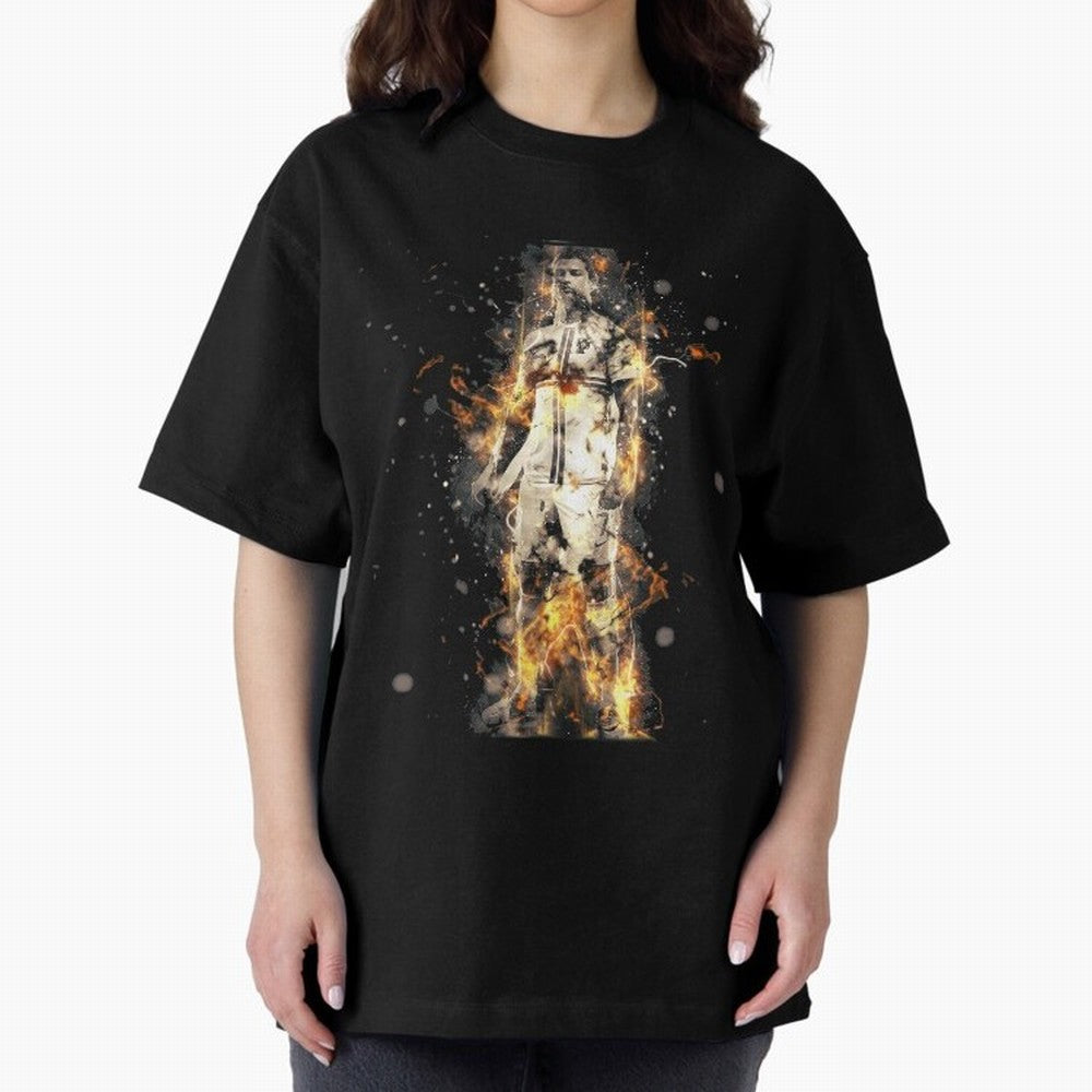Ronaldo On Fire T Shirt Cristiano Cr7 Soccer S Jersey Men Madrid 7 Portugal Football Real White Kids Tee Mens Black Oversized T-Shirt Stand Proud for FIFA World Cup 2026 USA Canada Mexico Spirit, Highlighting Argentina and Brazil, Haaland, Stadium