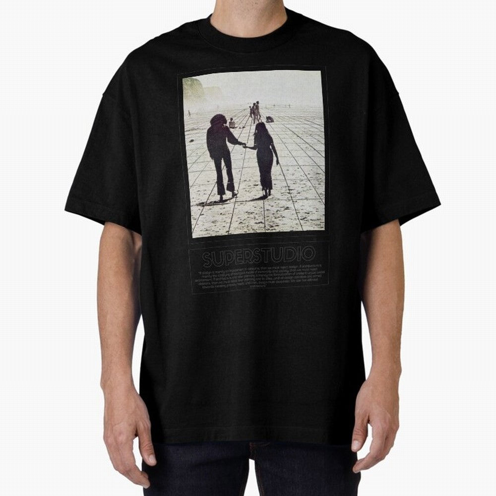 superstudio architecture avant garde design Oversized T-Shirt Honor Football Greatness during Global Football Passion for FIFA World Cup 2026 Group Stage, Made for Haaland, Brazil, Football Festival Excitement, Trophy Ambitions, Country Rivalries