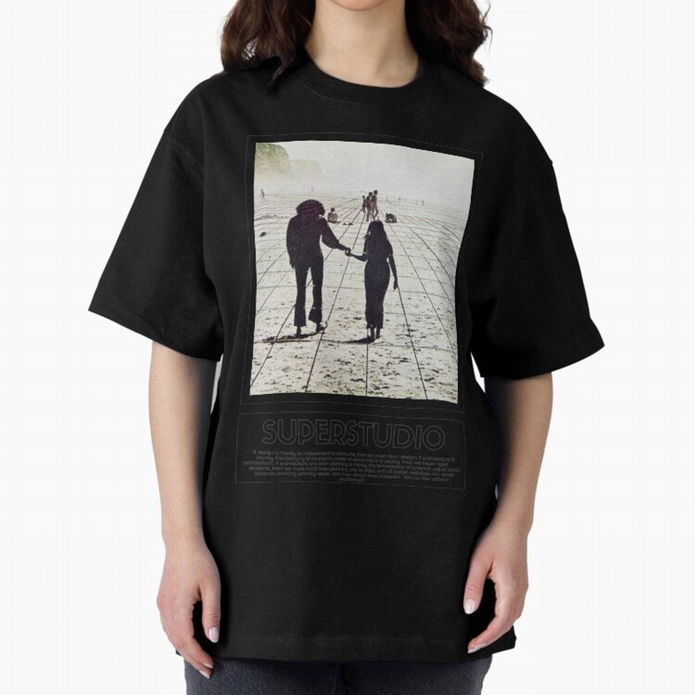 superstudio architecture avant garde design Oversized T-Shirt Honor Football Greatness during Global Football Passion for FIFA World Cup 2026 Group Stage, Made for Haaland, Brazil, Football Festival Excitement, Trophy Ambitions, Country Rivalries