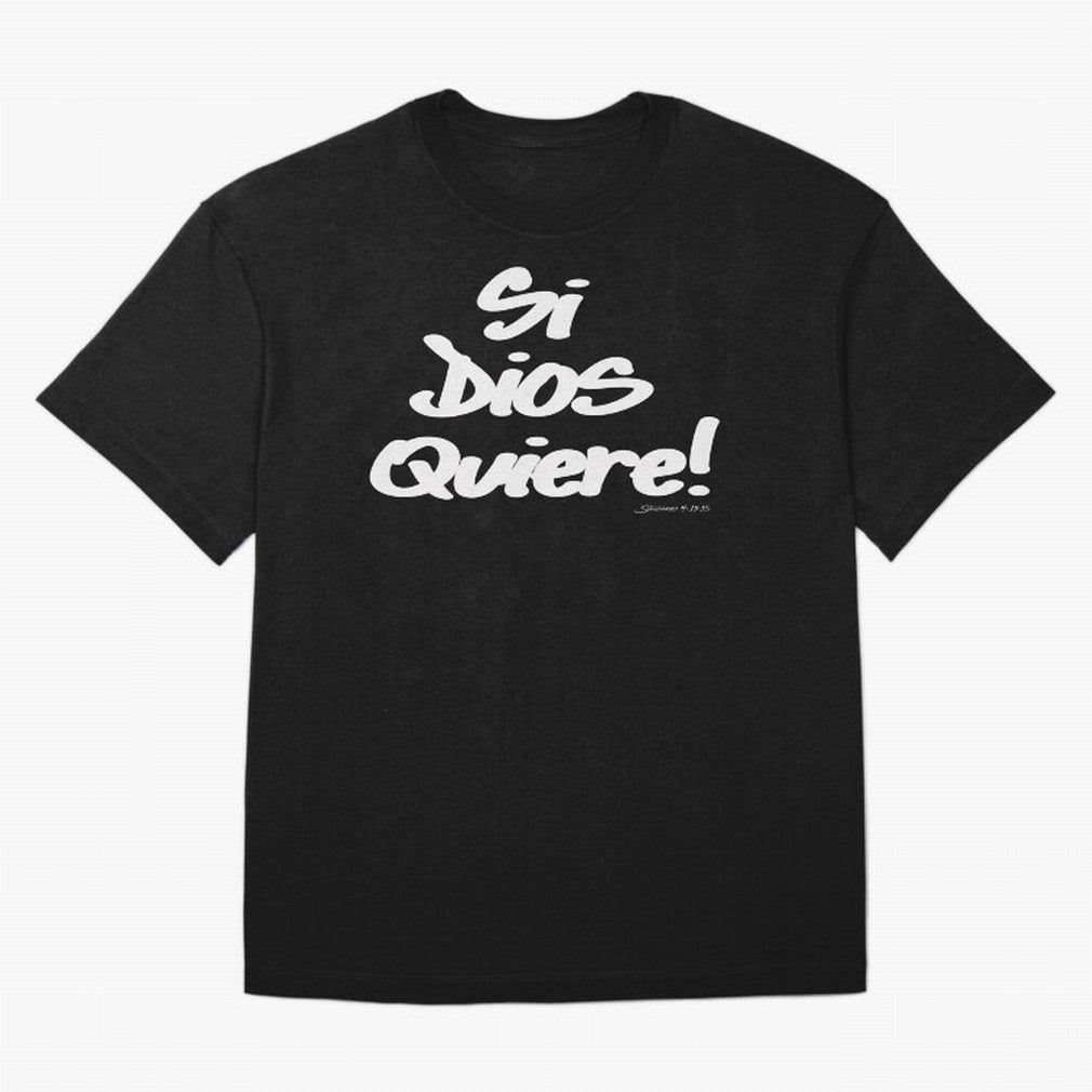 Si Dios Quiere! Oversized T-Shirt Bring Match Day Fire to FIFA World Cup 2026 USA Canada Mexico Celebrating Haaland and Mbappe, Portugal, Spain and Germany Energy, Football Passion, Legendary Performances, Festival Vibes and Supporter Community;