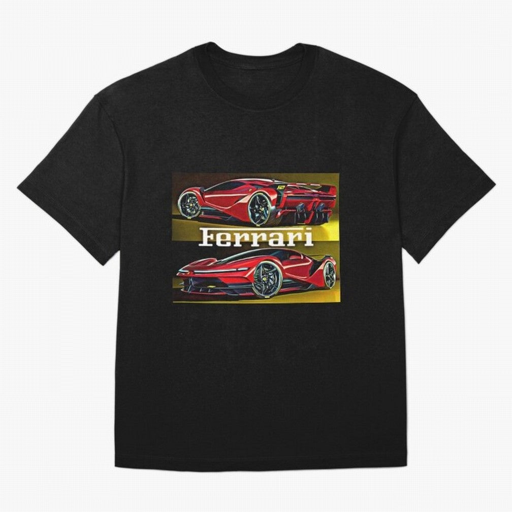 Ferarri F Concept Oversized T-Shirt Make Every Match About FIFA World Cup 2026 Group Stage for Fans of Cristiano Ronaldo and Argentina, France and Brazil, Bringing Champion Mindset, Group Stage Buzz, Knockout Tension and Passionate Fan Culture;