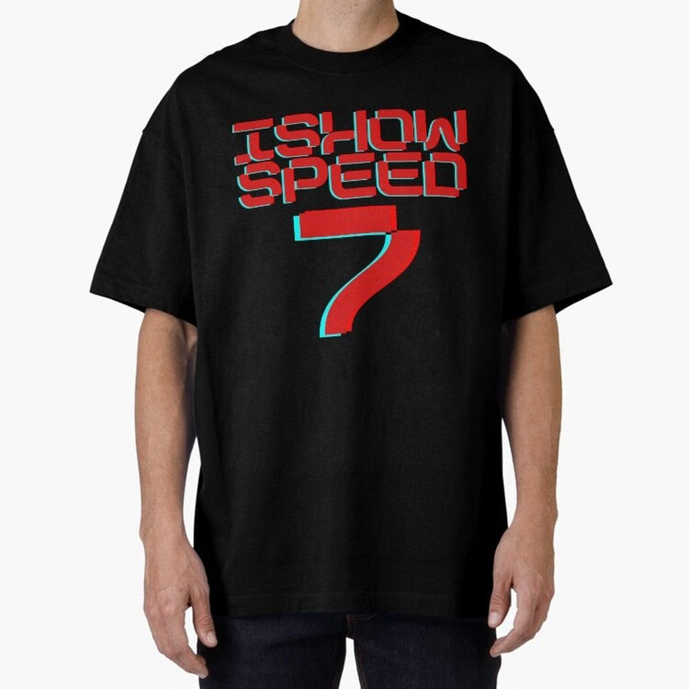 Ishowspeed Oversized T-Shirt Create Match Day Hype around FIFA World Cup 2026, Messi and Cristiano Ronaldo, France and Portugal, Tournament Hype, Historic Matchups, Family Viewing Parties and Global Sports Pride; Ideal for Fans Who Follow Messi,