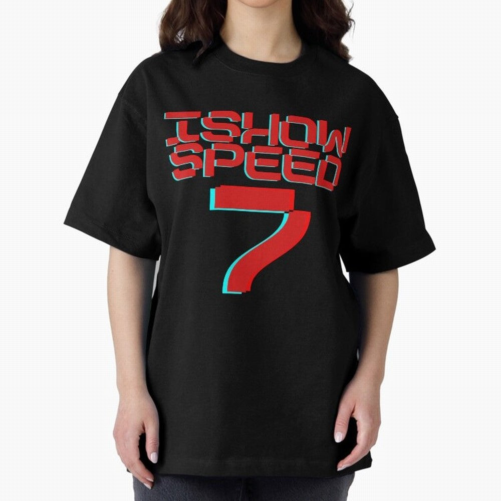 Ishowspeed Oversized T-Shirt Create Match Day Hype around FIFA World Cup 2026, Messi and Cristiano Ronaldo, France and Portugal, Tournament Hype, Historic Matchups, Family Viewing Parties and Global Sports Pride; Ideal for Fans Who Follow Messi,