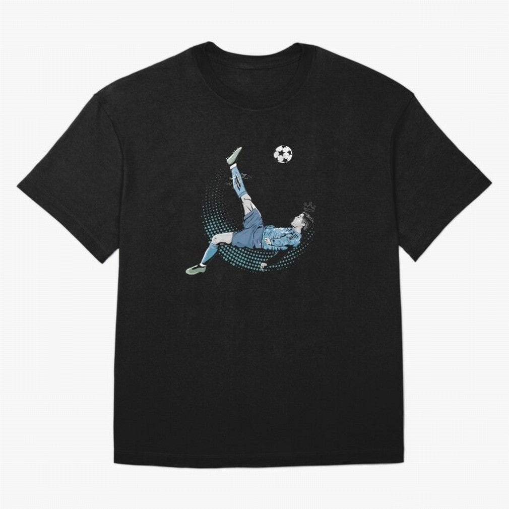 CR7 The Machine Oversized T-Shirt Stand Out with Spirit from FIFA World Cup 2026 USA Canada Mexico Spirit, with Argentina and Brazil, Haaland, Global Supporter Spirit, Legendary Goals, National Colors and Tournament Celebration; Perfect for Fans,