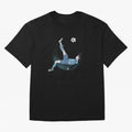 CR7 The Machine Oversized T-Shirt Stand Out with Spirit from FIFA World Cup 2026 USA Canada Mexico Spirit, with Argentina and Brazil, Haaland, Global Supporter Spirit, Legendary Goals, National Colors and Tournament Celebration; Perfect for Fans,