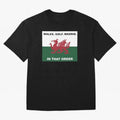 Wales Golf Madrid In That Order Oversized T-Shirt Remember Match Day Hype around FIFA World Cup 2026 Group Stage, Mbappe, Brazil, Vintage Soccer Flavor, Modern Football Stars, National Flags and Final Night Emotion; Ideal for Football Dads,