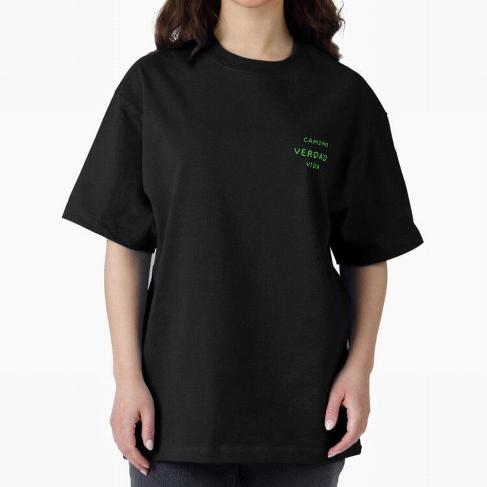 Camino ¨C Cita b¨ªblica cristiana Oversized T-Shirt Bring the FIFA World Cup 2026 USA Canada Mexico Journey through Neymar Highlights, England Pride, Football Passion, Legendary Performances, Festival Vibes and Supporter Community; Made for Die