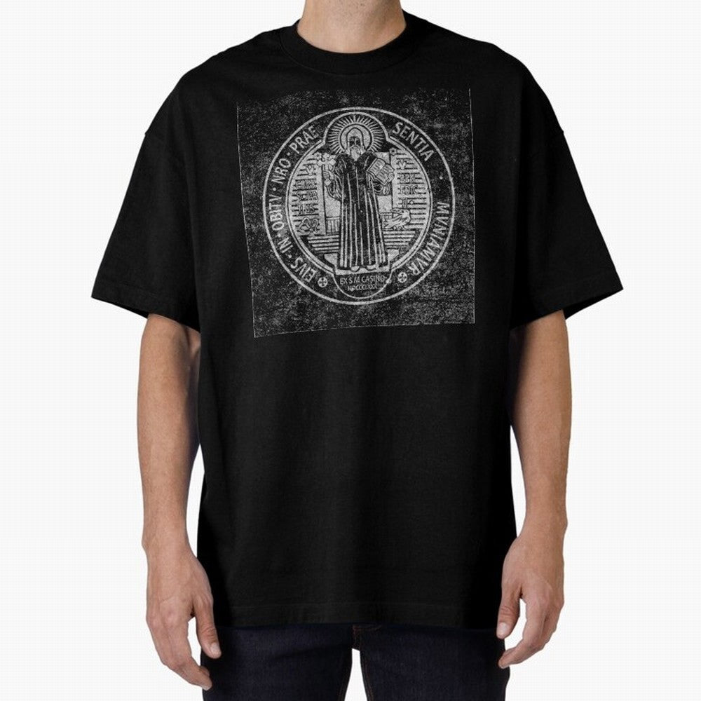 Medalla de San Benito Frontal Relieve Oversized T-Shirt Make Memories around FIFA World Cup 2026 Built around Neymar, Haaland and Cristiano Ronaldo, Portugal, Spain and Germany Energy, Tournament Hype, Historic Matchups, Family Viewing Parties and