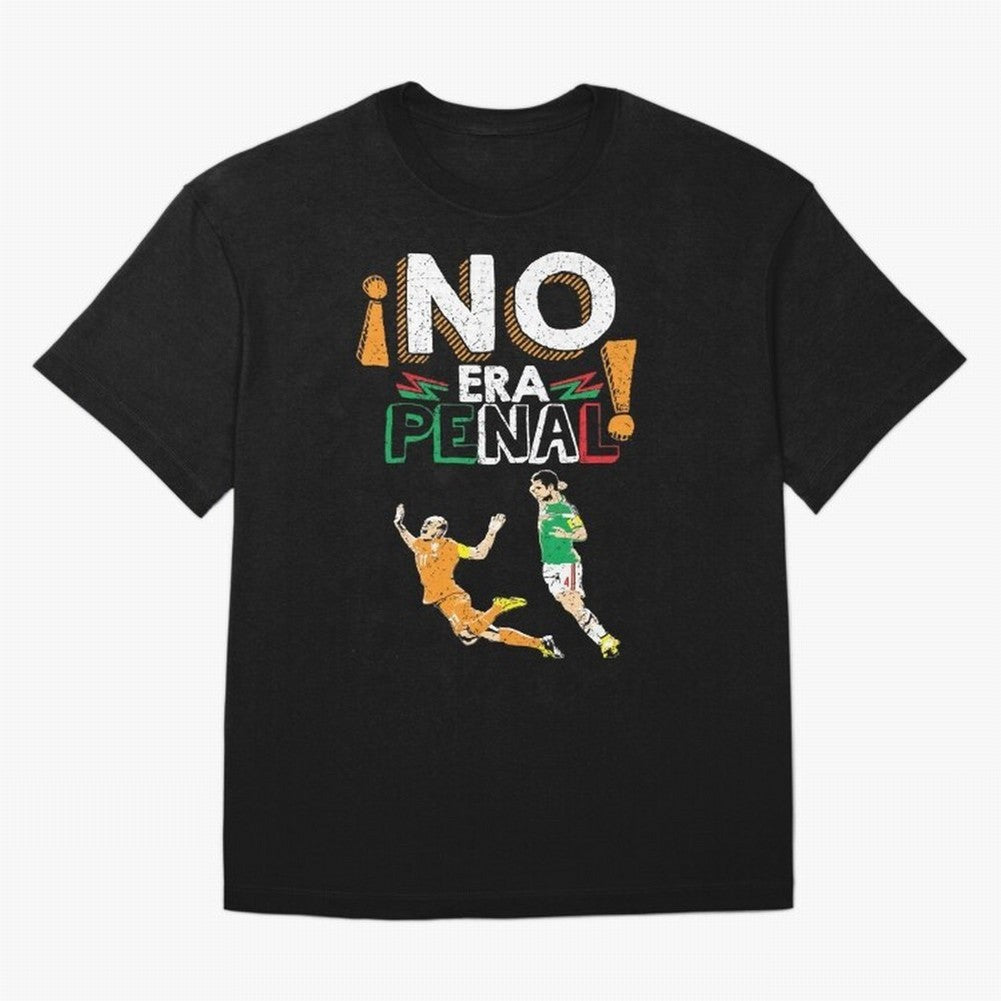 No Era Penal Oversized T-Shirt Join the Countdown to the FIFA World Cup 2026 Journey through Mbappe and Neymar Highlights, France and Portugal Pride, Sports Nostalgia, International Competition, Famous Players and Unforgettable Victories; Perfect
