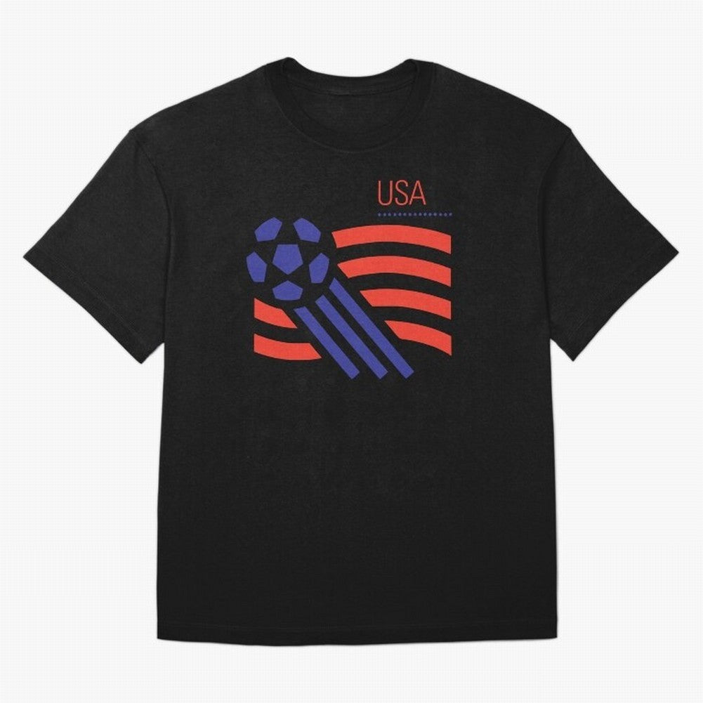 World USA 94 Oversized T-Shirt Bring a Vintage Feel to the FIFA World Cup 2026 Journey through Cristiano Ronaldo Highlights, Spain Pride, Stadium Memories, Football Loyalty, International Chants and Championship Tradition; Great for Watch Parties,
