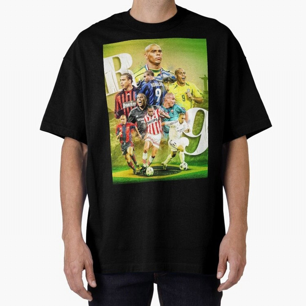 Wallpaper Ronaldo Nazario Brazil Oversized T-Shirt Share the Excitement of FIFA World Cup 2026 USA Canada Mexico Spirit, Driven by England and Germany, Neymar, Haaland and Cristiano Ronaldo, Classic Soccer Heritage, Championship Pressure, Fan