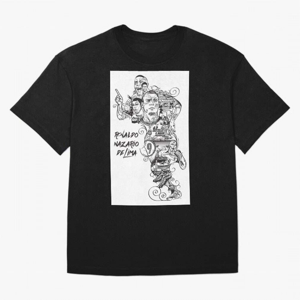 The R9 Era Oversized T-Shirt Feel the Roar of FIFA World Cup 2026 Spirit, Celebrating Spain and Netherlands, Mbappe, Football Passion, Legendary Performances, Festival Vibes and Supporter Community; Made for Collectors Who Enjoy Iconic Players,