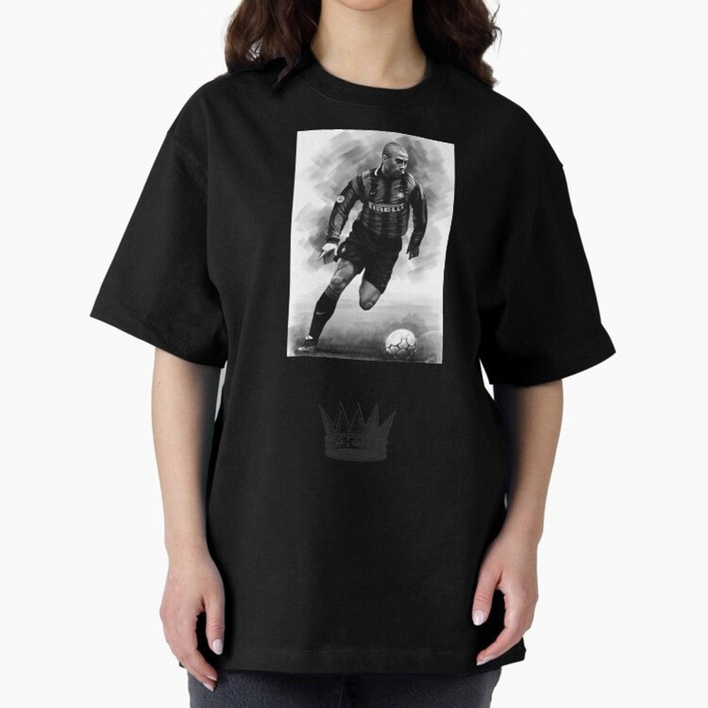 The Real Ronaldo Oversized T-Shirt Show Your Love for FIFA World Cup 2026 USA Canada Mexico for Fans of Messi and Cristiano Ronaldo and England, Bringing Soccer Culture, Superstar Moments, National Team Dreams and Competitive Fire; Built for