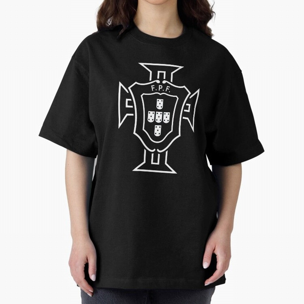 Portugal Oversized T-Shirt Join the Global Buzz around FIFA World Cup 2026 USA Canada Mexico Driven by Haaland and Mbappe, England, France and Netherlands Energy, Worldwide Fan Energy, Dramatic Goals, Stadium Lights and Championship Celebrations;
