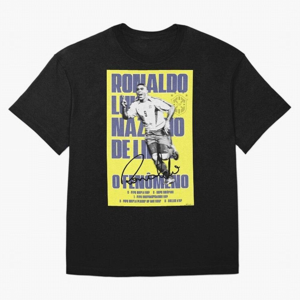 R9 Ronaldo Nazario Poster Oversized T-Shirt Make Game Day About the FIFA World Cup 2026 Journey through Haaland Highlights, Spain Pride, Stadium Chants, National Pride, Trophy Dreams and Unforgettable Football Memories; Ideal for Passionate Fans