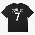 Ronaldo 7 Oversized T-Shirt Celebrate Rivalries and Pride in FIFA World Cup 2026 USA Canada Mexico Spirit, Made for Argentina and Brazil, Messi and Cristiano Ronaldo, Football Passion, Legendary Performances, Festival Vibes and Supporter Community;