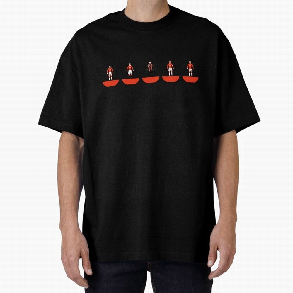 Manchester United legends Oversized T-Shirt Make Your Look Match the FIFA World Cup 2026 Journey through CR7 and Messi Highlights, England Pride, Football Festival Excitement, Trophy Ambitions, Country Rivalries and Star Player Buzz; Ideal for