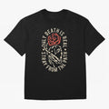 Stray from the path /only ddeath is real Oversized T-Shirt Turn Up for FIFA World Cup 2026 USA Canada Mexico for Fans of Neymar, Haaland and Cristiano Ronaldo and Argentina and Brazil, Bringing Classic Soccer Heritage, Championship Pressure, Fan