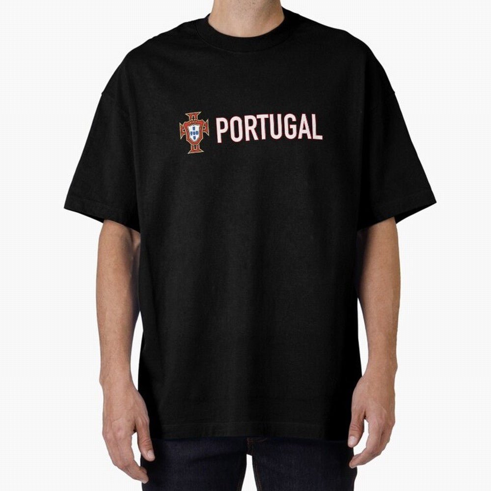 Portugal Oversized T-Shirt Keep the Legacy of FIFA World Cup 2026 Group Stage Spirit, Built around Portugal, Mbappe and Neymar, Worldwide Fan Energy, Dramatic Goals, Stadium Lights and Championship Celebrations; Great for Watch Parties, Sports