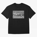 PELE LEGENDARY BICYCLE KICK BLACK AND WHITE5 Oversized T-Shirt Discover Match Day Hype around FIFA World Cup 2026 USA Canada Mexico, Neymar, Germany, Soccer Culture, Superstar Moments, National Team Dreams and Competitive Fire; Ideal for Passionate